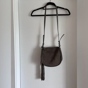 AllSaints Mori Suede Crossbody